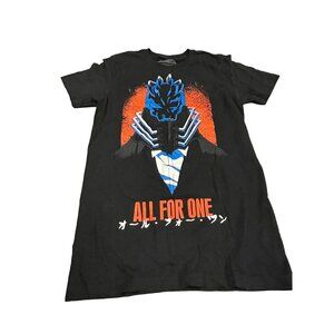 Funimation Productions My Hero Academia Size Small Mens Black T-Shirt #P-5-43-0